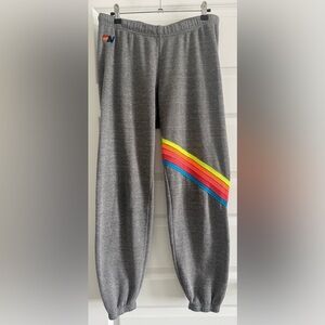 Aviator Nation Chevron 5 Stripe Sweatpants